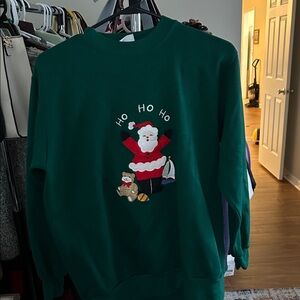 Vintage Forest Green Sweatshirt